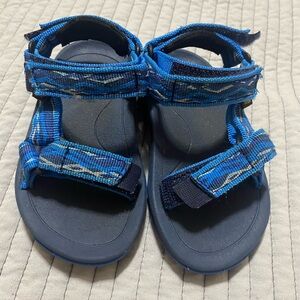 Teva Hurricane Toddler Boys Sport Sandals Size 5 Blue Lightweight